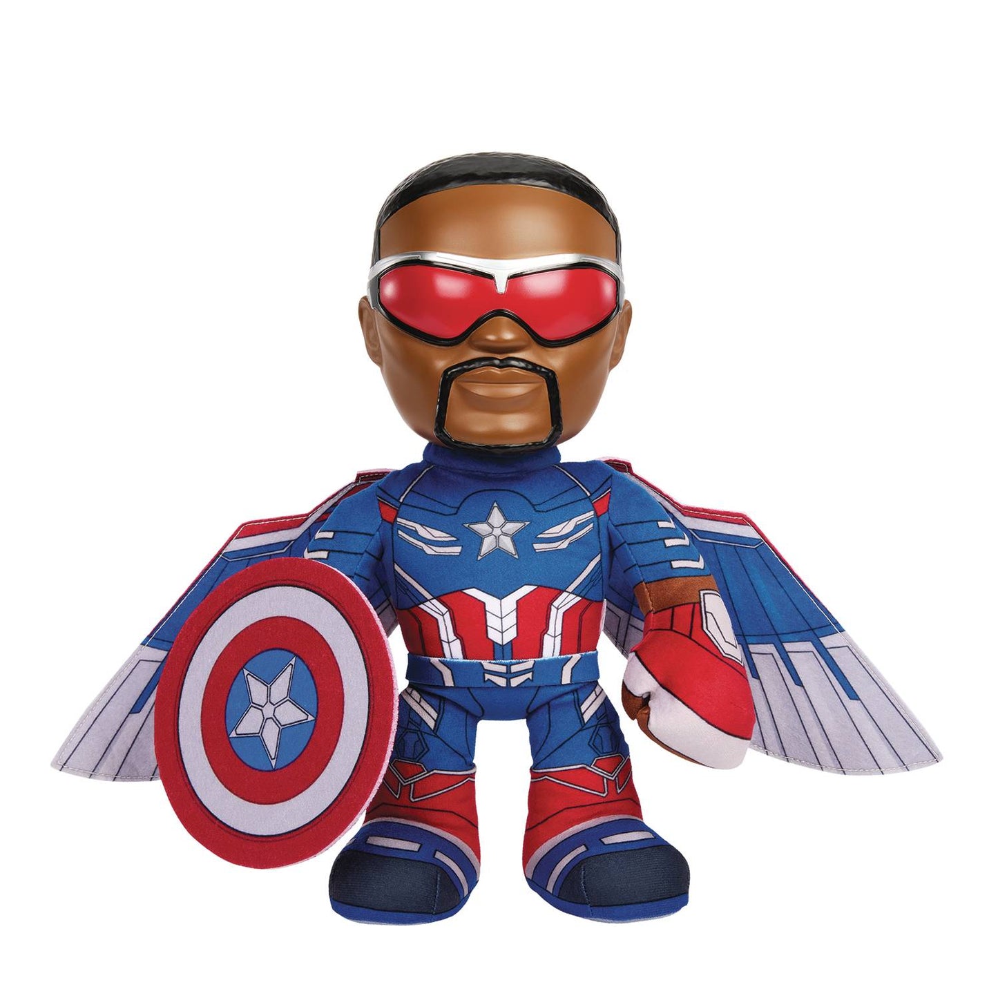 MARVEL CAPTAIN AMERICA FEATURE PLUSH (NET) (C: 1-1-2)