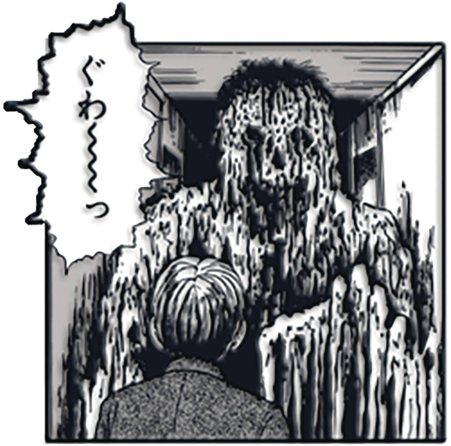 JUNJI ITO OSHIKIRI ENAMEL PIN BADGE (NET) (C: 1-1-2)
