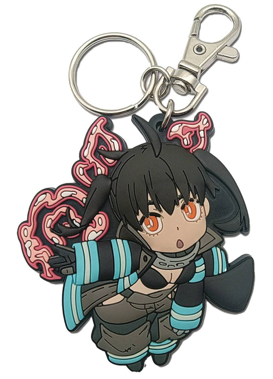 FIRE FORCE TAMAKI PVC KEYCHAIN (NET) (C: 1-1-2)