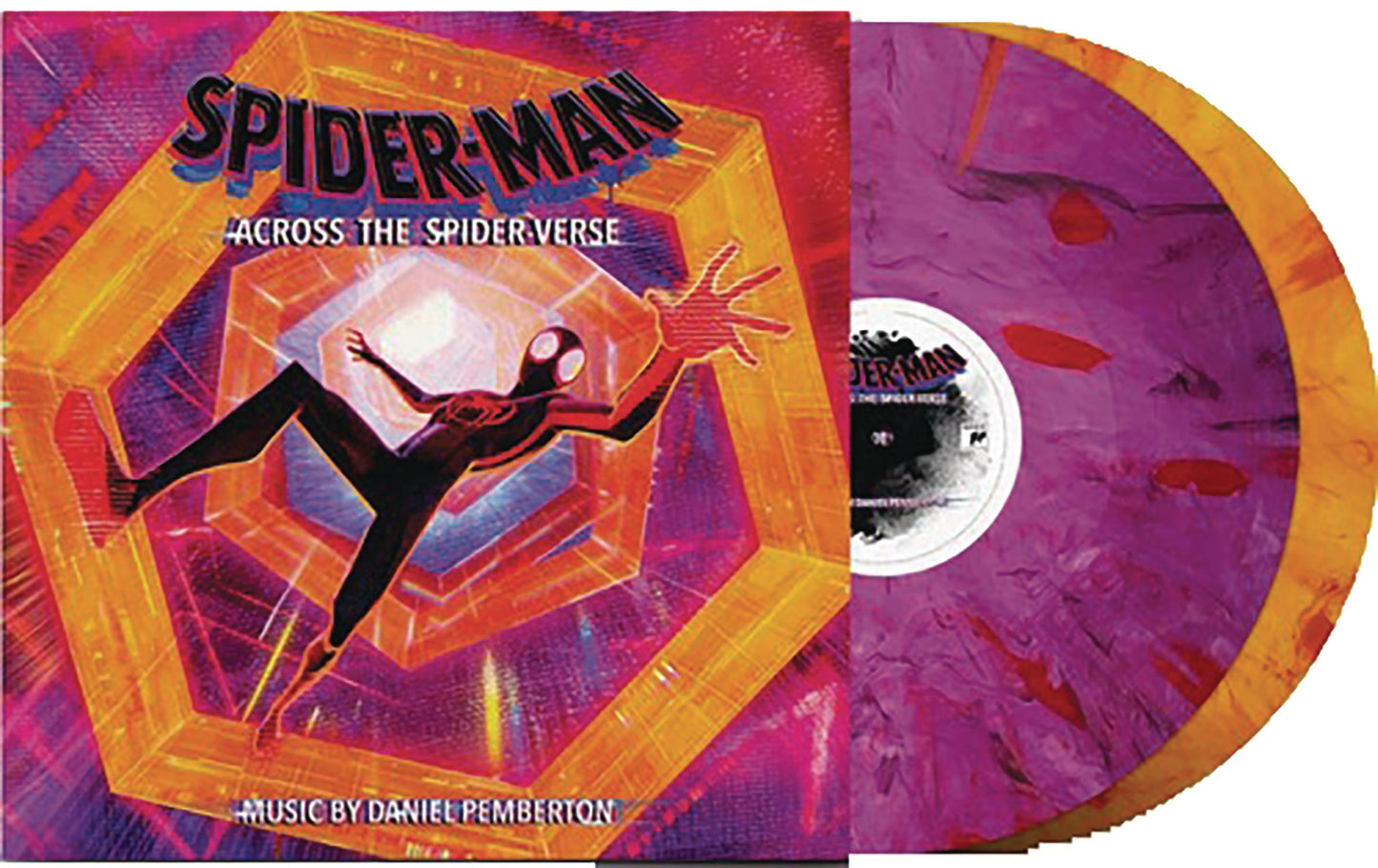 SPIDER-MAN ACROSS THE SPIDER-VERSE ORANGE/PURPLE VINYL 2LP (