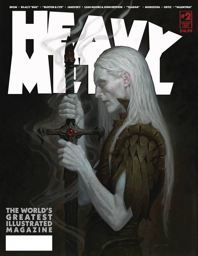 HEAVY METAL MAGAZINE #2 CVR A BROM (MR) (C: 0-1-2)