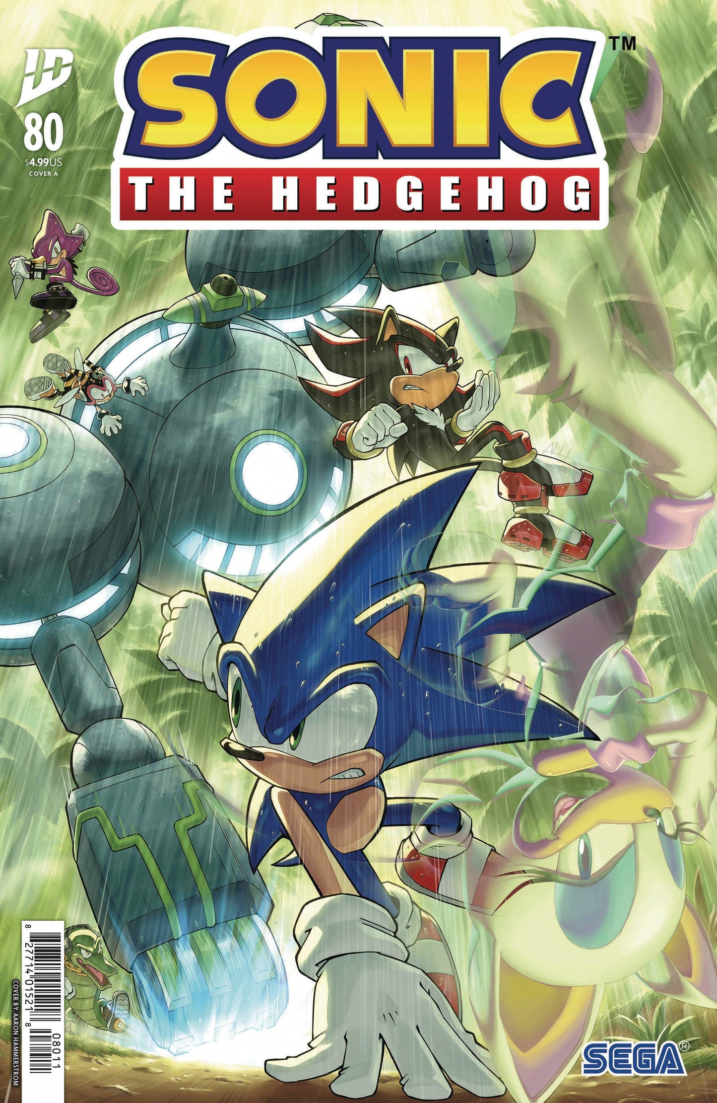 SONIC THE HEDGEHOG #80 CVR A HAMMERSTROM