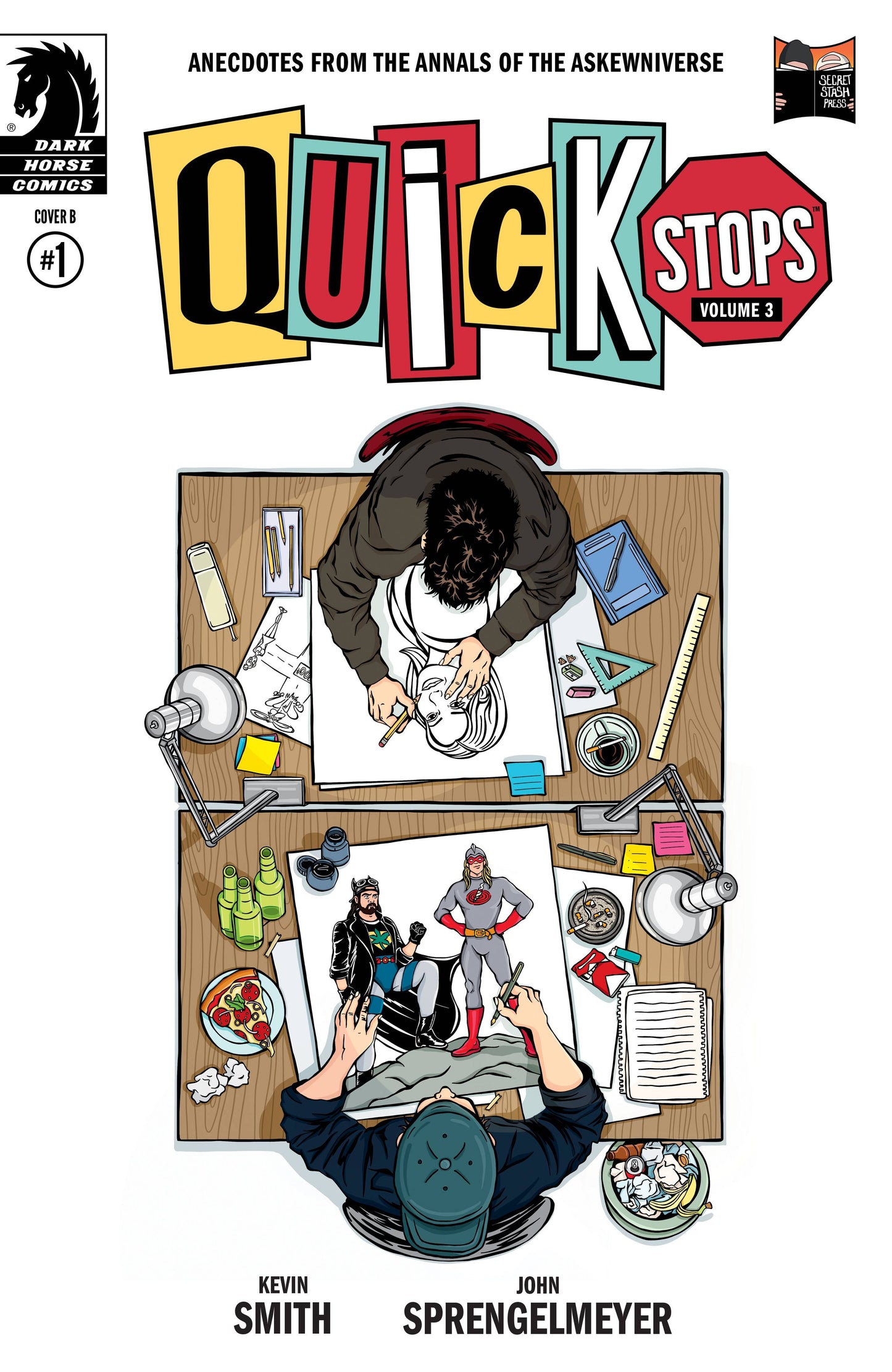 QUICK STOPS III #1 CVR B SPRENGELMEYER