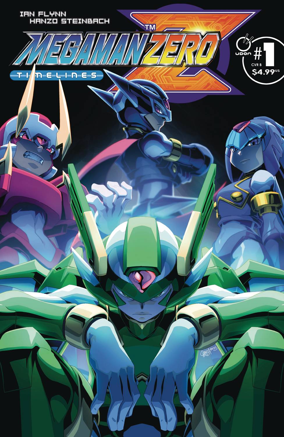 MEGA MAN ZERO TIMELINES #1 CVR B CHAMBA (C: 0-1-2)