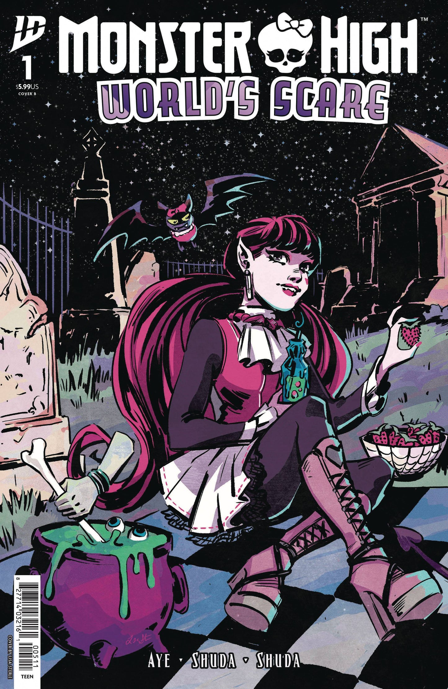 MONSTER HIGH WORLDS SCARE #1 CVR B STERLE