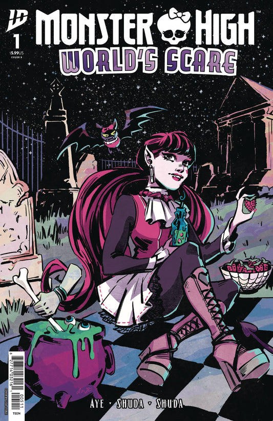 MONSTER HIGH WORLDS SCARE #1 CVR B STERLE