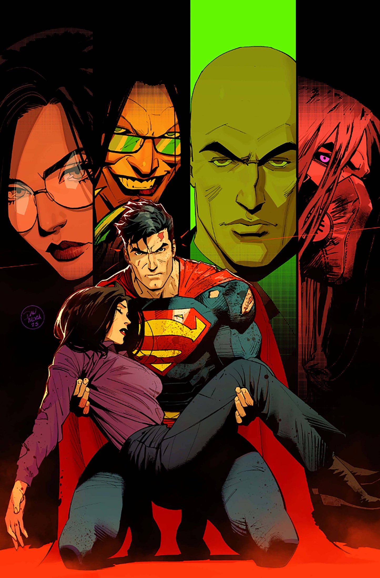 SUPERMAN #27 CVR A DAN MORA