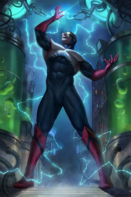 JUSTICE LEAGUE THE ATOM PROJECT #6 (OF 6) CVR B BARTLING CSV