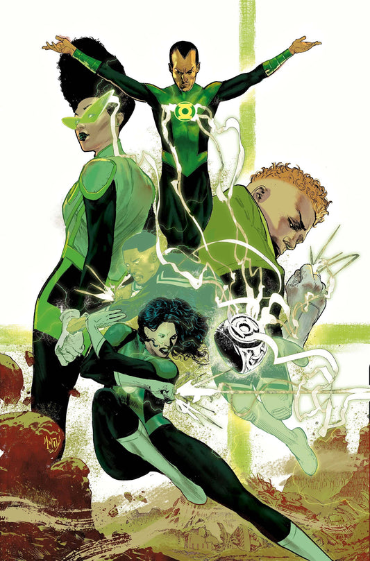 GREEN LANTERN CORPS #5 CVR D INC 1:25 MONTOS CSV