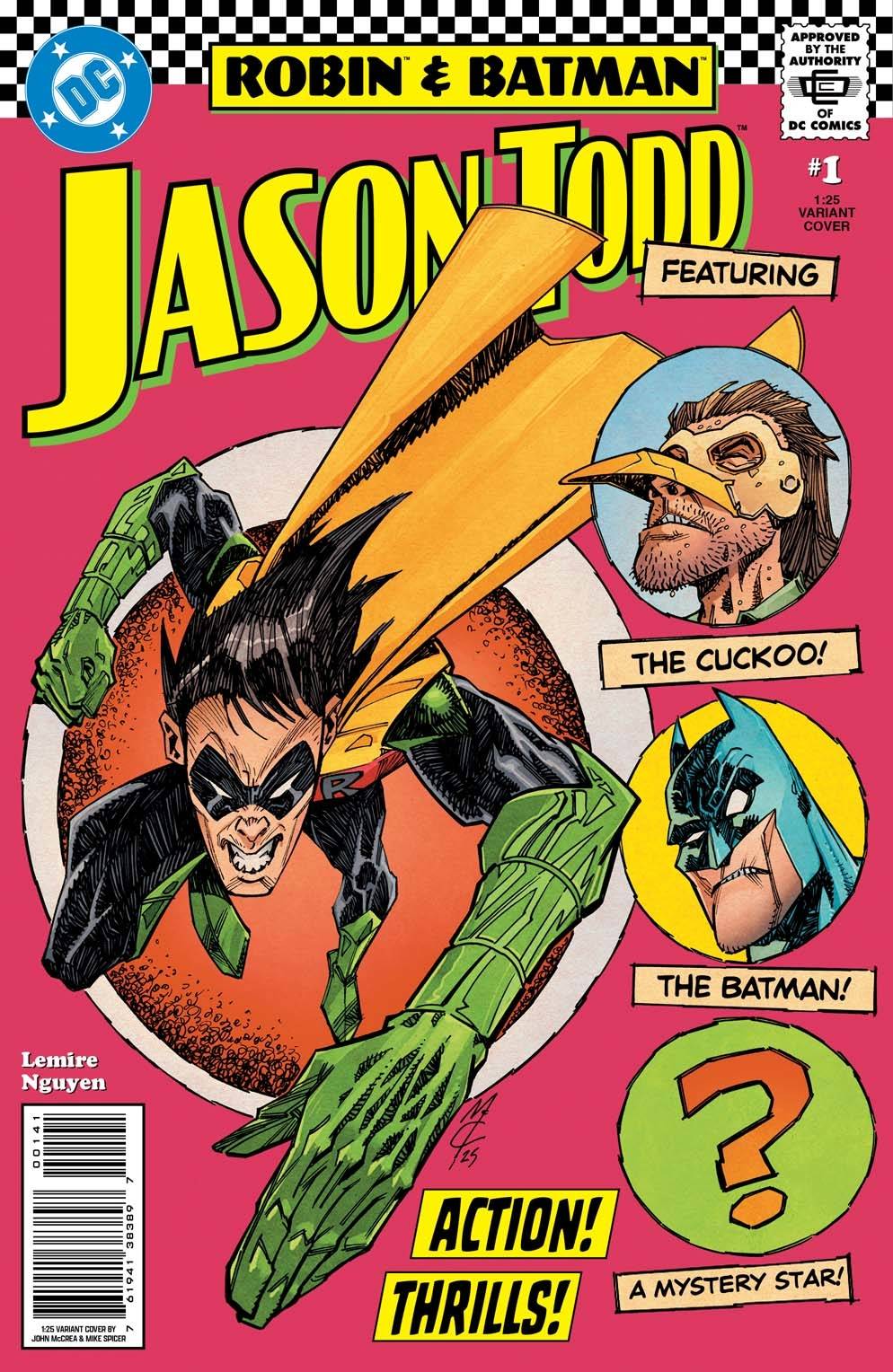 ROBIN & BATMAN JASON TODD #1 (OF 3) CVR E INC 1:25 MCCREA