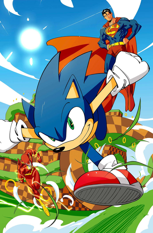 DC X SONIC THE HEDGEHOG #4 (OF 5) CVR B DANIELE DI NICUOLO