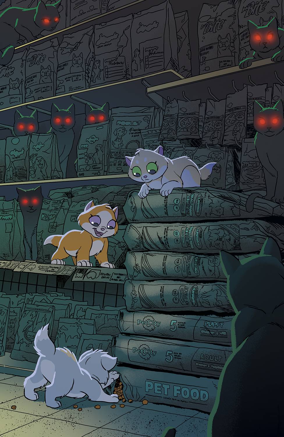 FERAL #14 CVR C INC 1:10 TRISH FORSTNER & TONY FLEECS VIRGIN