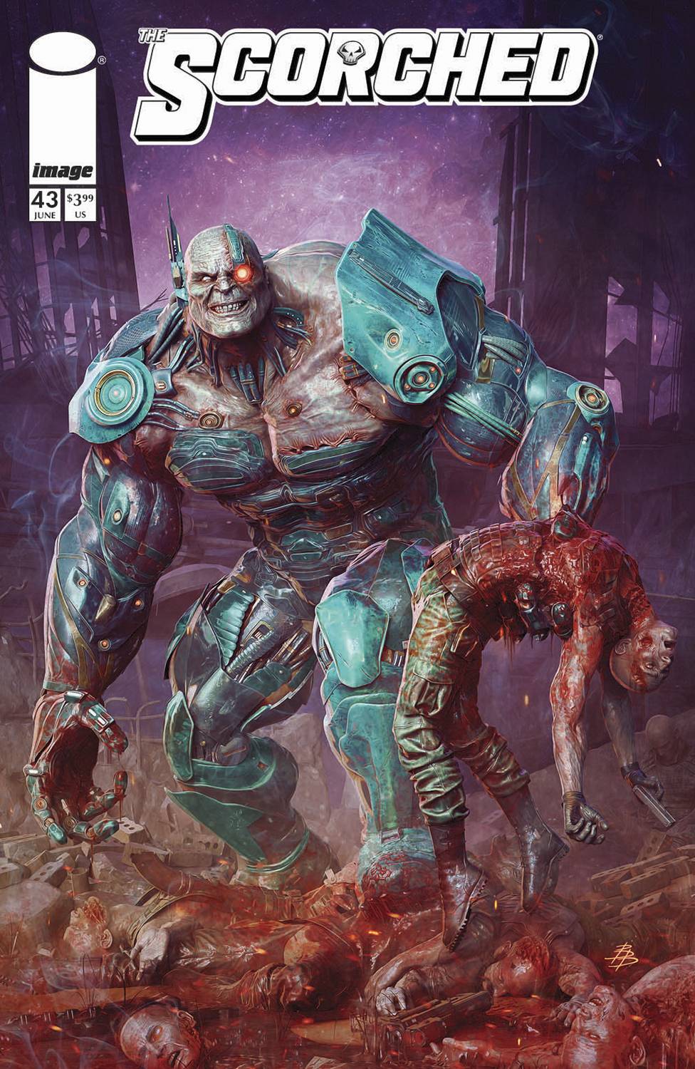 SPAWN SCORCHED #43 CVR B BJORN BARRENDS VAR