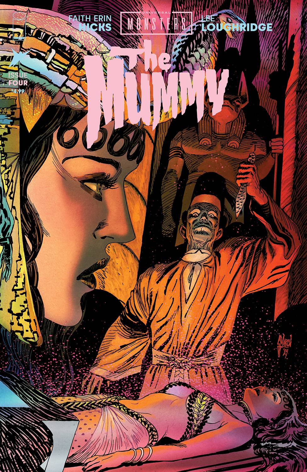 UNIVERSAL MONSTERS THE MUMMY #4 (OF 4) CVR C INC 1:10