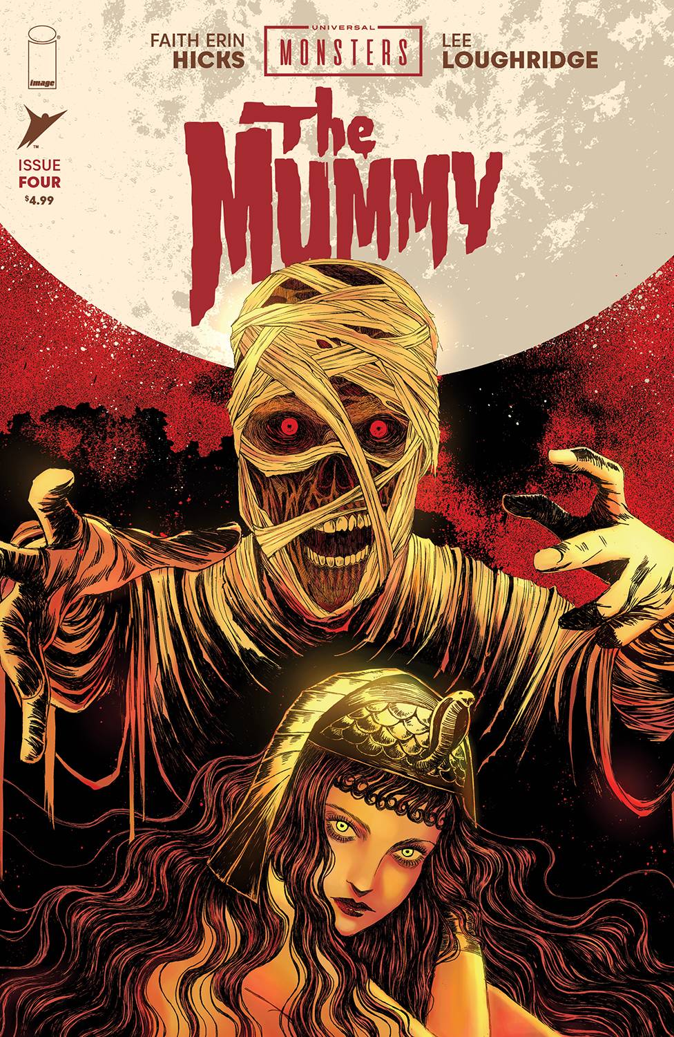 UNIVERSAL MONSTERS THE MUMMY #4 (OF 4) CVR E INC 1:50