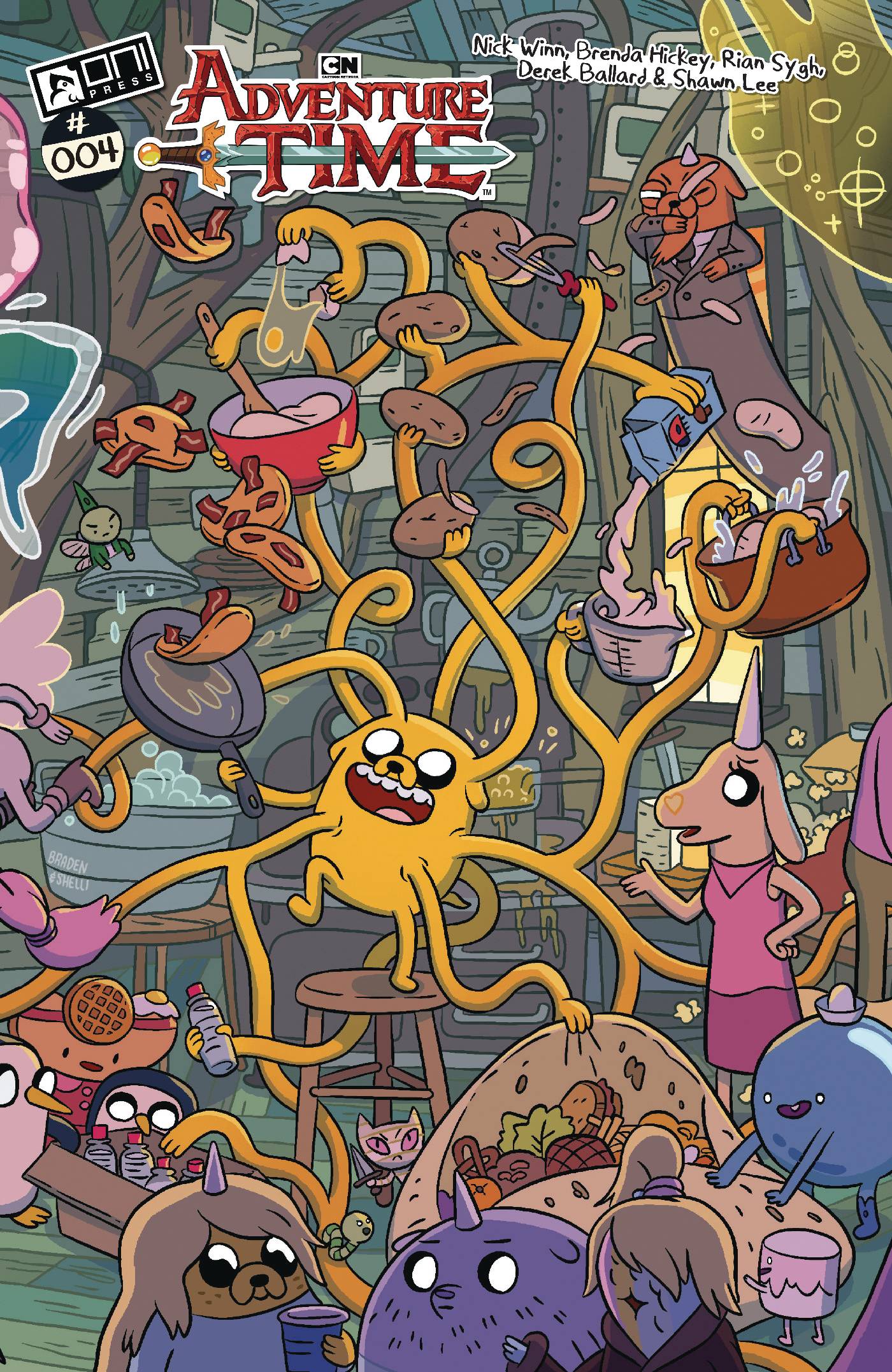 ADVENTURE TIME (2025) #4 CVR D 10 COPY INCV INTERLOCKING