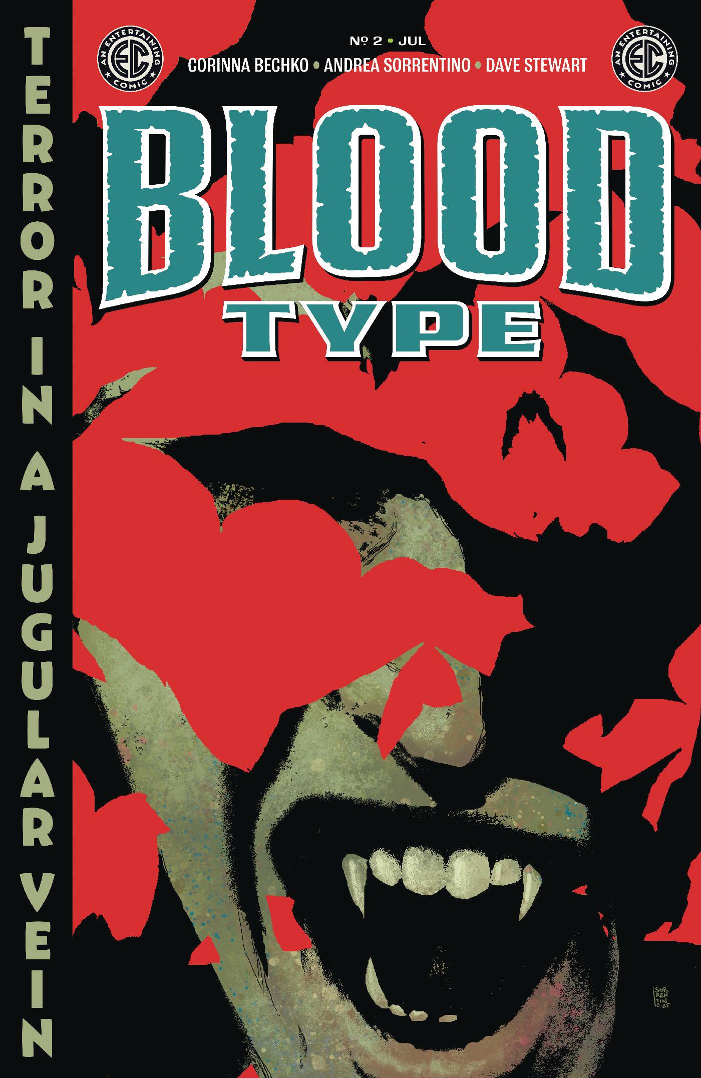 EC BLOOD TYPE #2 CVR B SORRENTINO (MR)