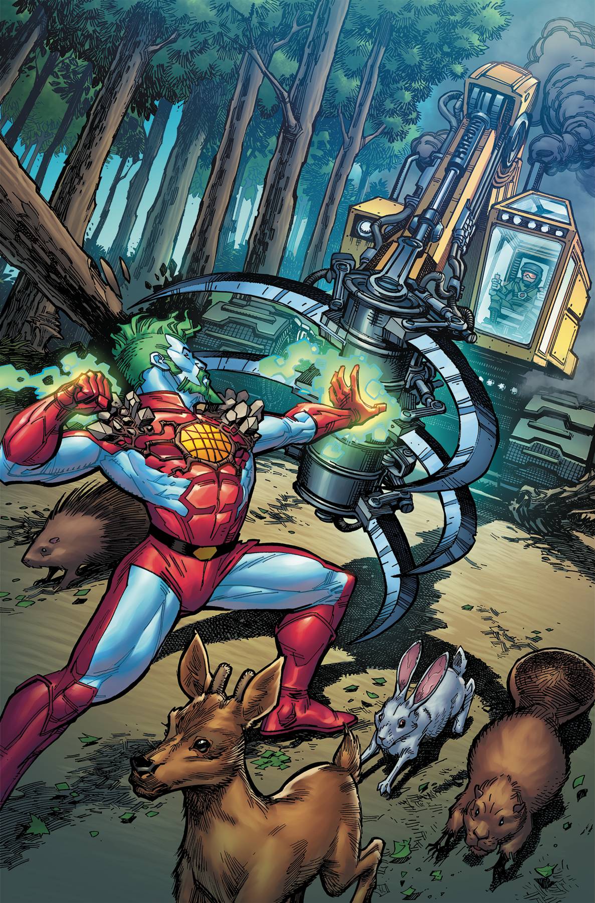 CAPTAIN PLANET #4 CVR F HARDIN LTD VIRGIN (C: 1-1-2)