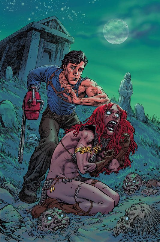 RED SONJA VS AOD #4 CVR E RANEY METAL PREMIUM (C: 0-1-2)
