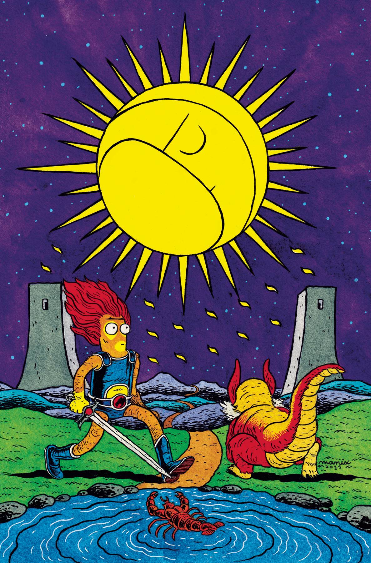 THUNDERCATS #18 CVR J MANIX FOIL VIRGIN (C: 1-1-2)