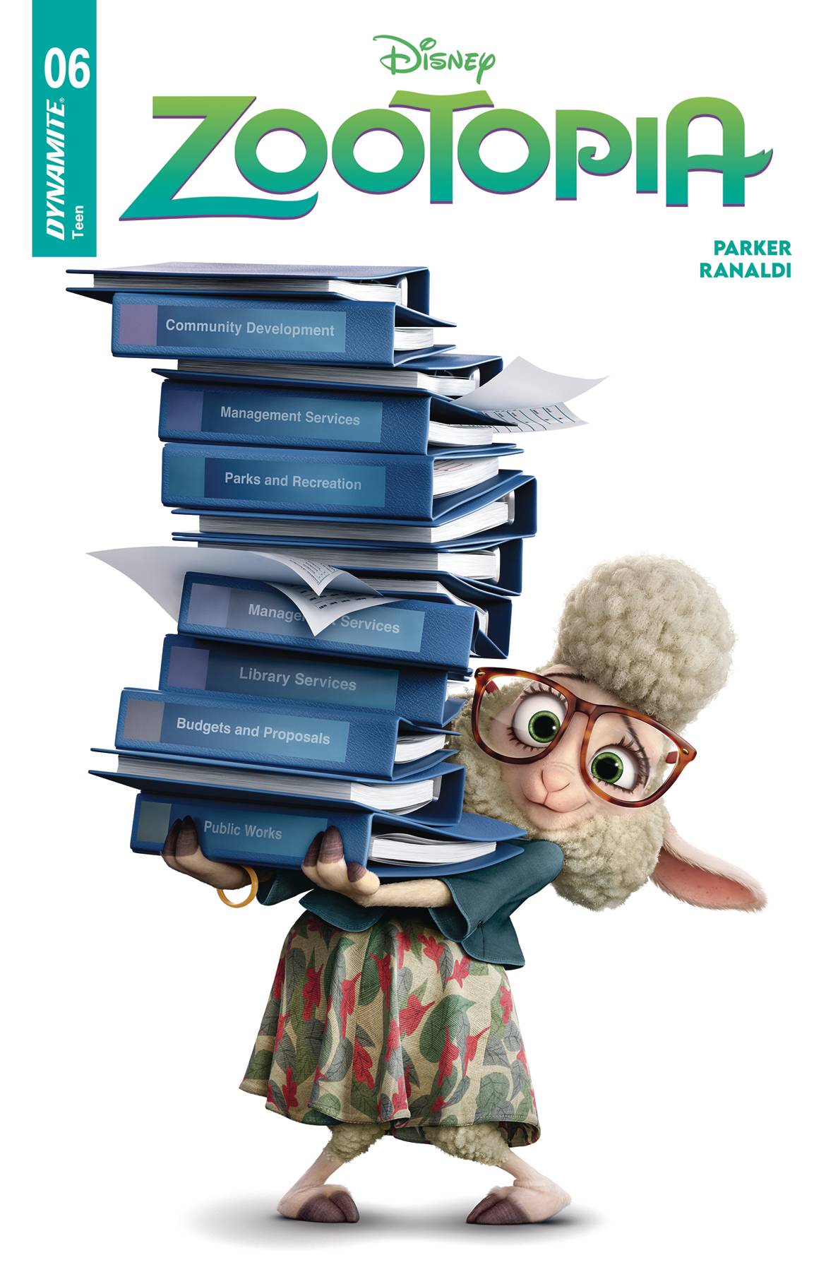 ZOOTOPIA #6 CVR E MOVIE CHARACTERS (C: 1-0-0)