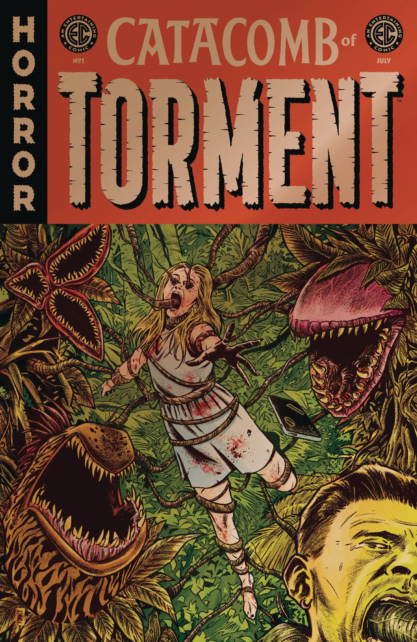 EC CATACOMB OF TORMENT #1 CVR C FORNES GOLD FOIL (MR)