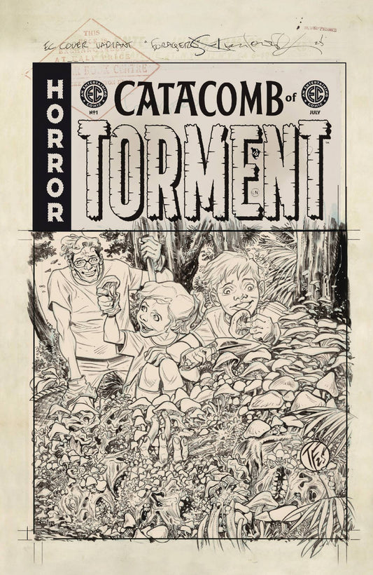 EC CATACOMB OF TORMENT CVR F 20 COPY INCV FOWLER B&W (MR)