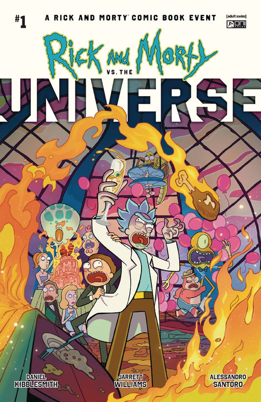 RICK AND MORTY VS THE UNIVERSE #1 CVR A BARDIN (MR)
