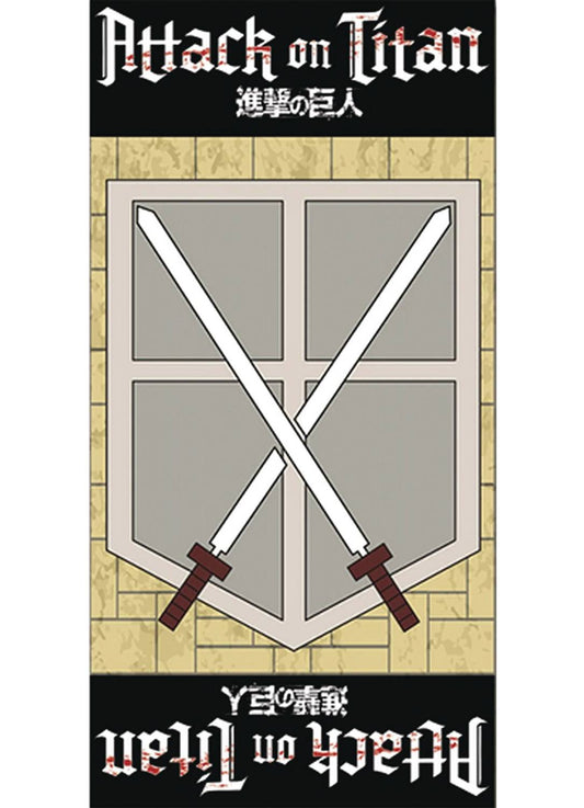 ATTACK ON TITAN CADET CORPS BEACH TOWEL (NET) (C: 1-1-2)