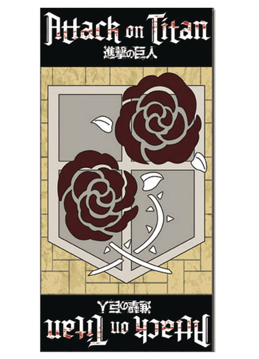 ATTACK ON TITAN GARRISON REGIMENT BEACH TOWEL (NET) (C: 1-1-