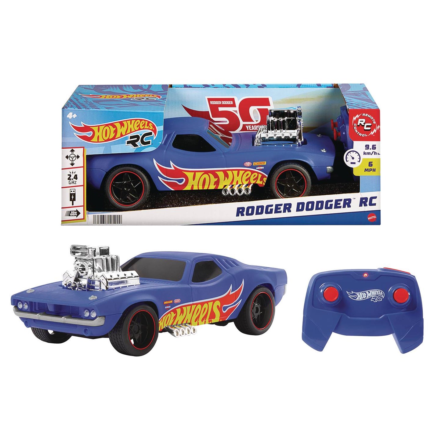 HOT WHEELS RC RODGER DODGER (NET) (C: 1-1-2)