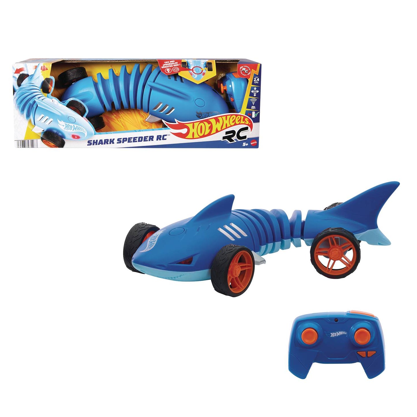 HOT WHEELS RC 1/15 SCALE SHARK SPEEDER (NET) (C: 1-1-2)
