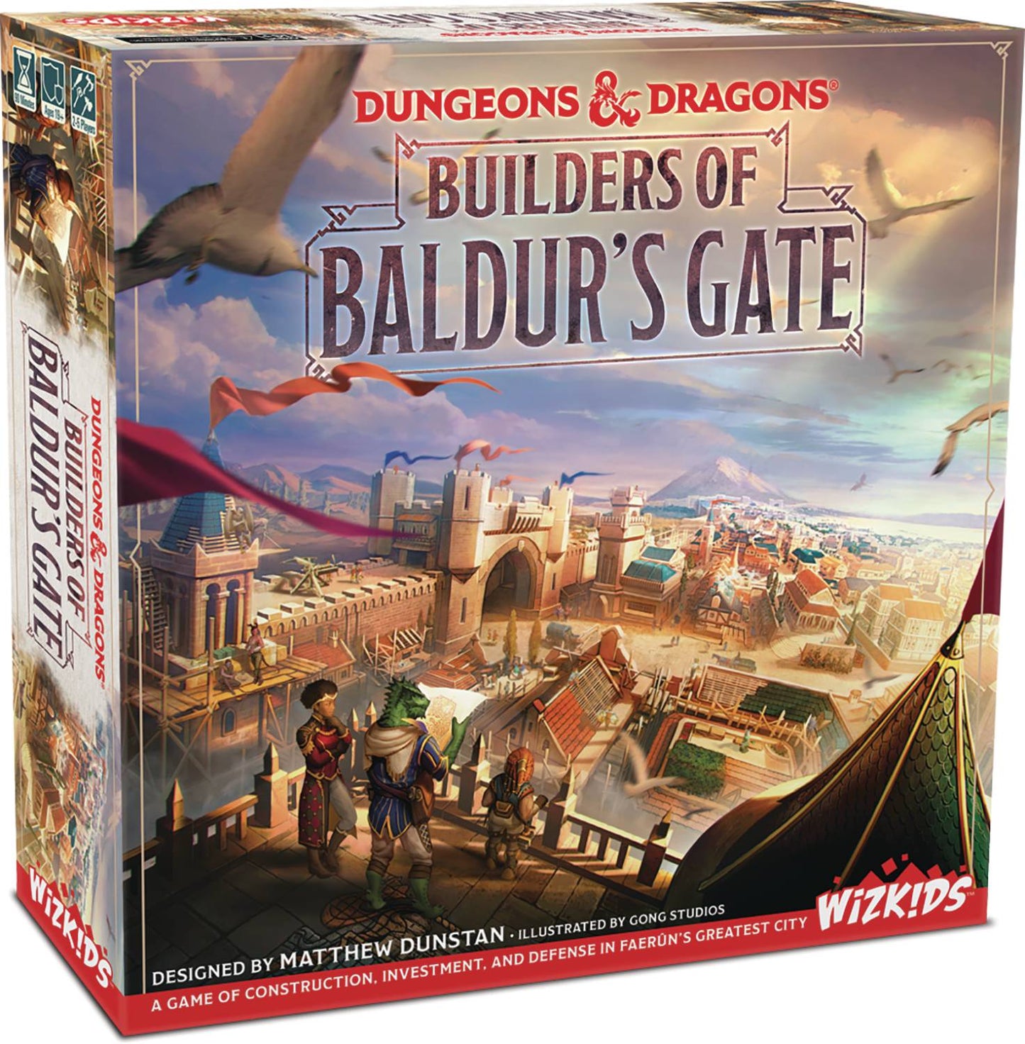D&D BUILDERS OF BALDURS GATE BOARD GAME (C: 0-1-2)
