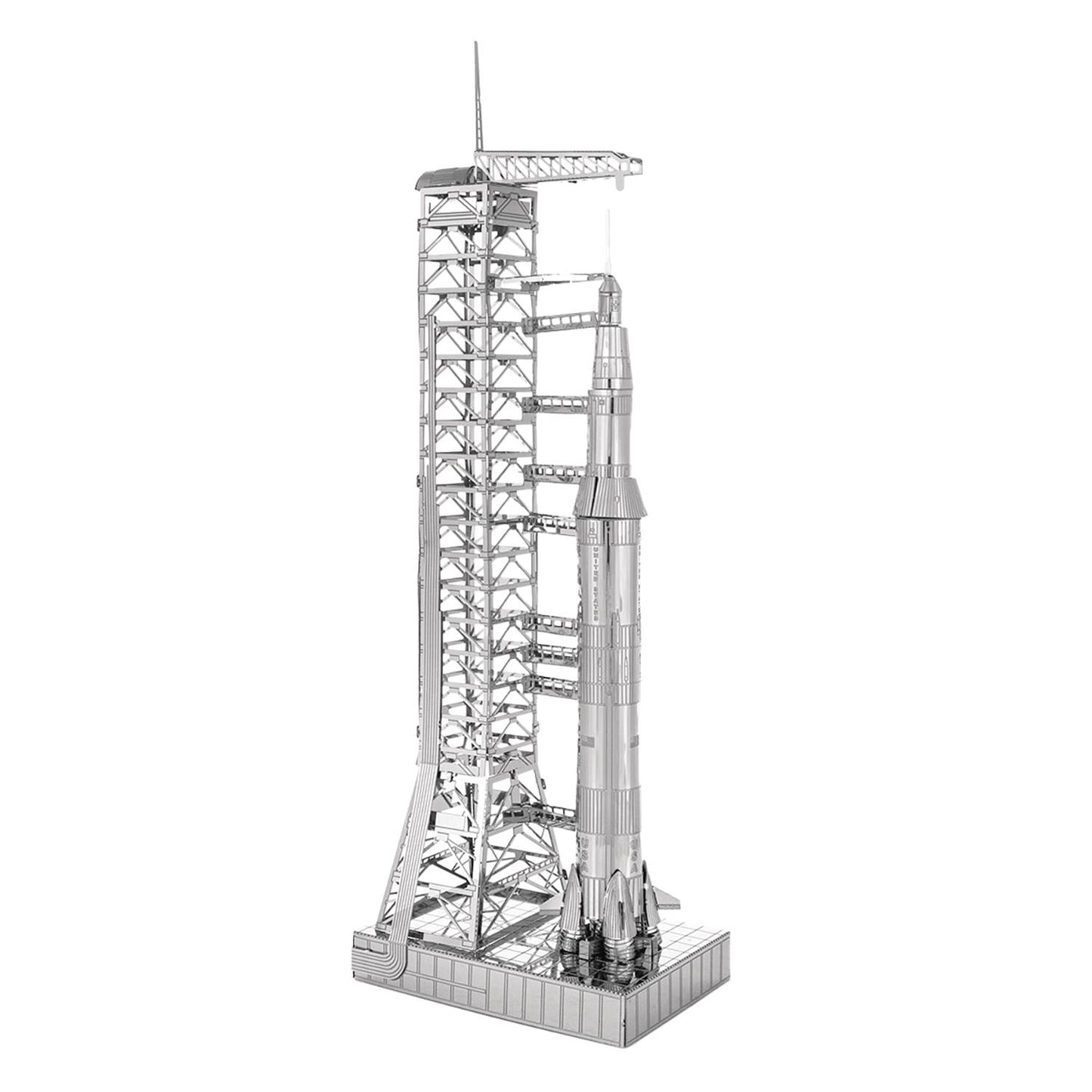 APOLLO SATURN V WITH GANTRY METAL MODEL KIT (NET) (C: 1-1-2)