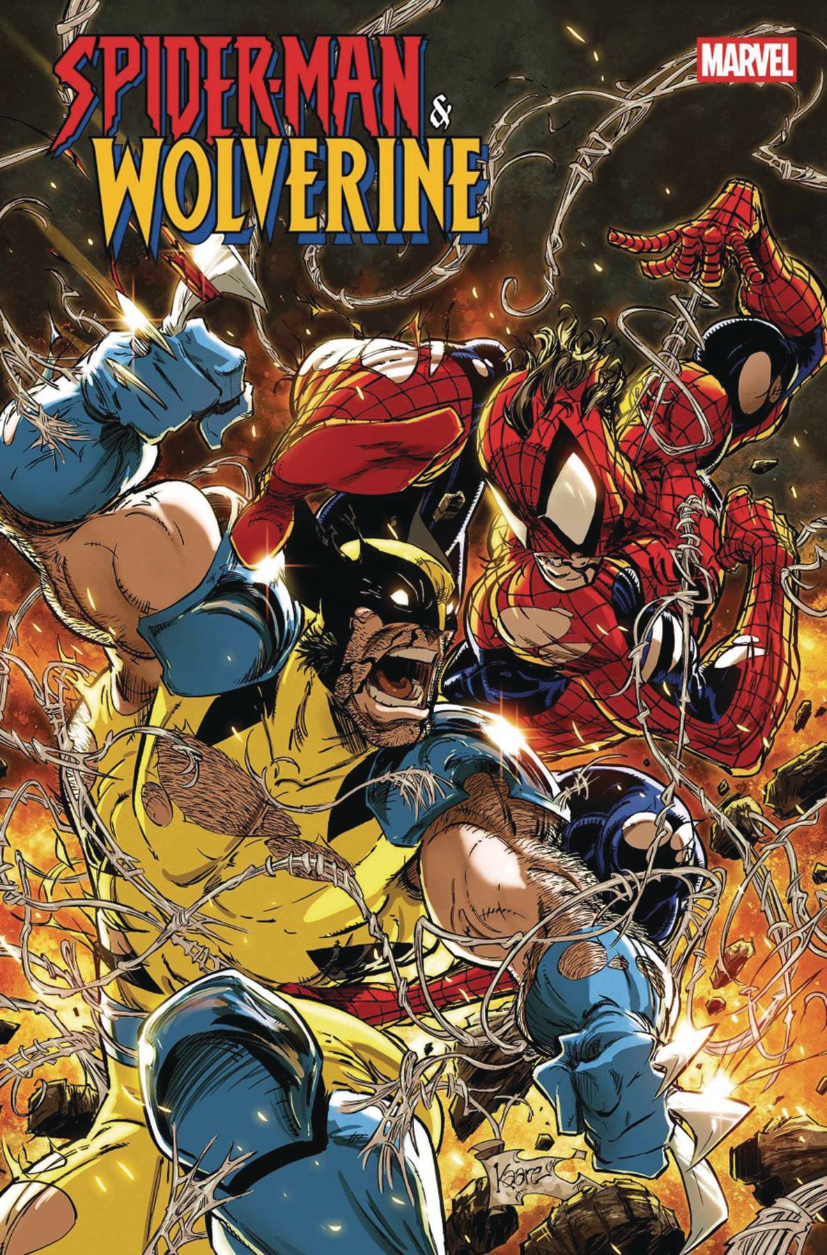 DF SPIDER-MAN & WOLVERINE #2 GUGGENHEIM SGN (C: 0-1-2)
