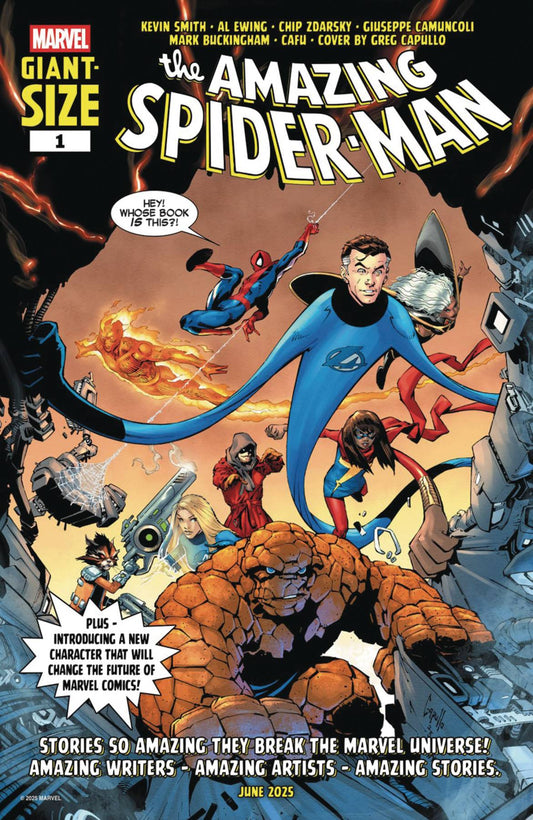 DF GIANT-SIZE AMAZING SPIDER-MAN #1 CAPULLO SGN (C: 0-1-2)
