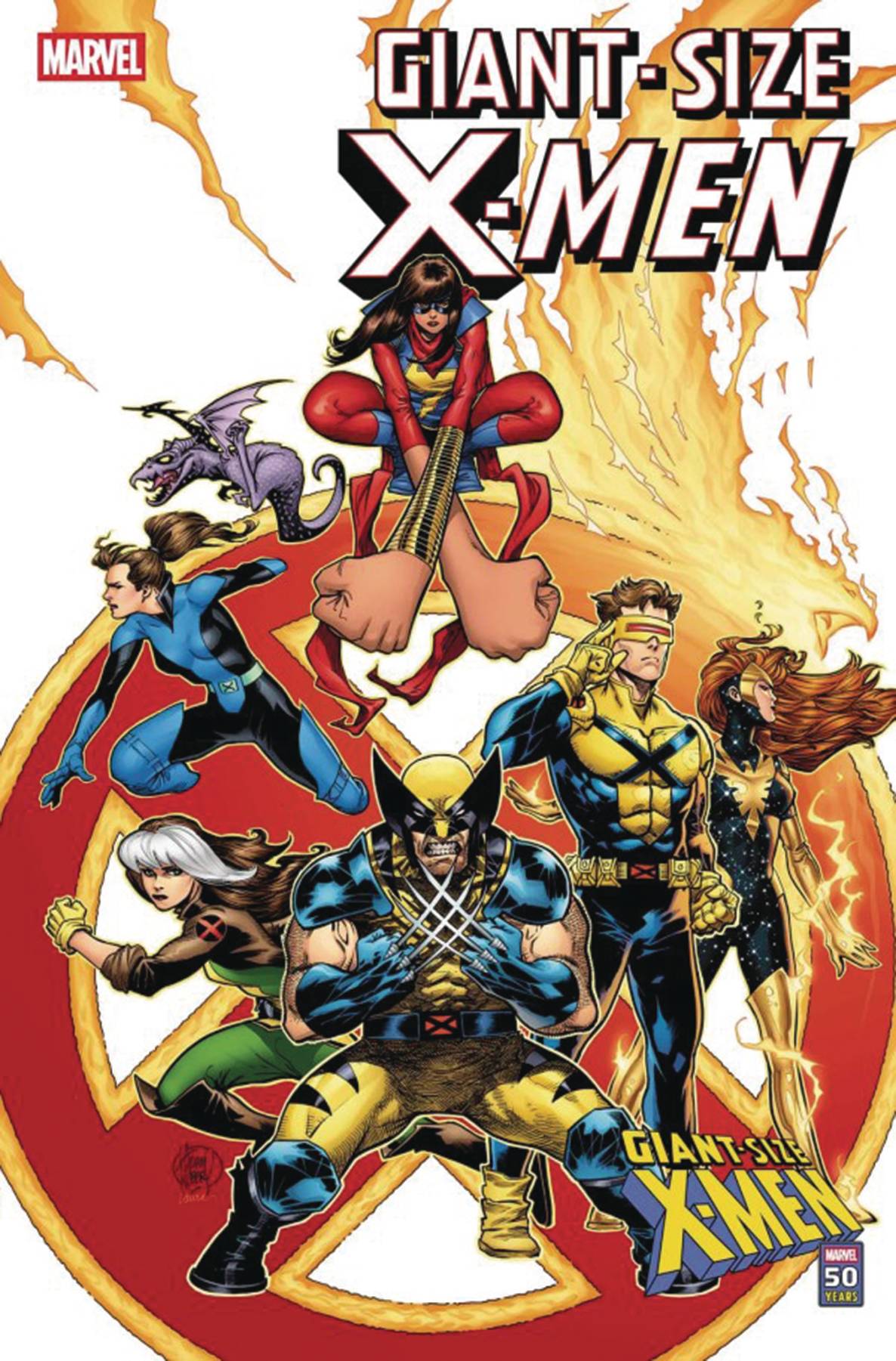 DF GIANT-SIZE X-MEN #2 KELLY & LANZING SGN (C: 0-1-2)