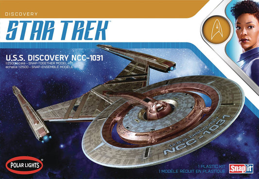 ST USS DISCOVERY 2T POLAR LIGHTS 1/25 MODEL KIT (Net) (C: 1-