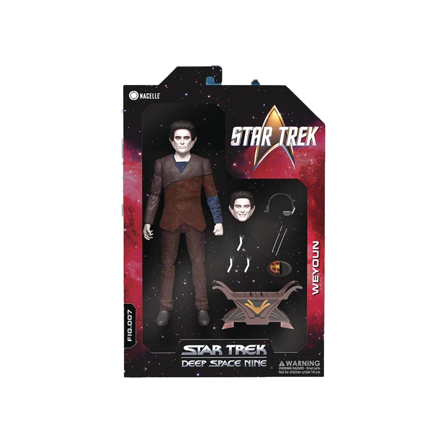 STAR TREK DEEP SPACE NINE WEYOUN AF (NET) (C: 1-1-2)
