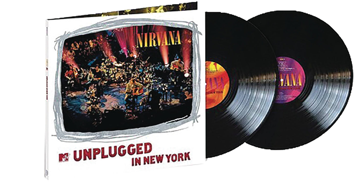 NIRVANA UNPLUGGED IN NY VINYL 2 LP (NET) (C: 1-1-2)