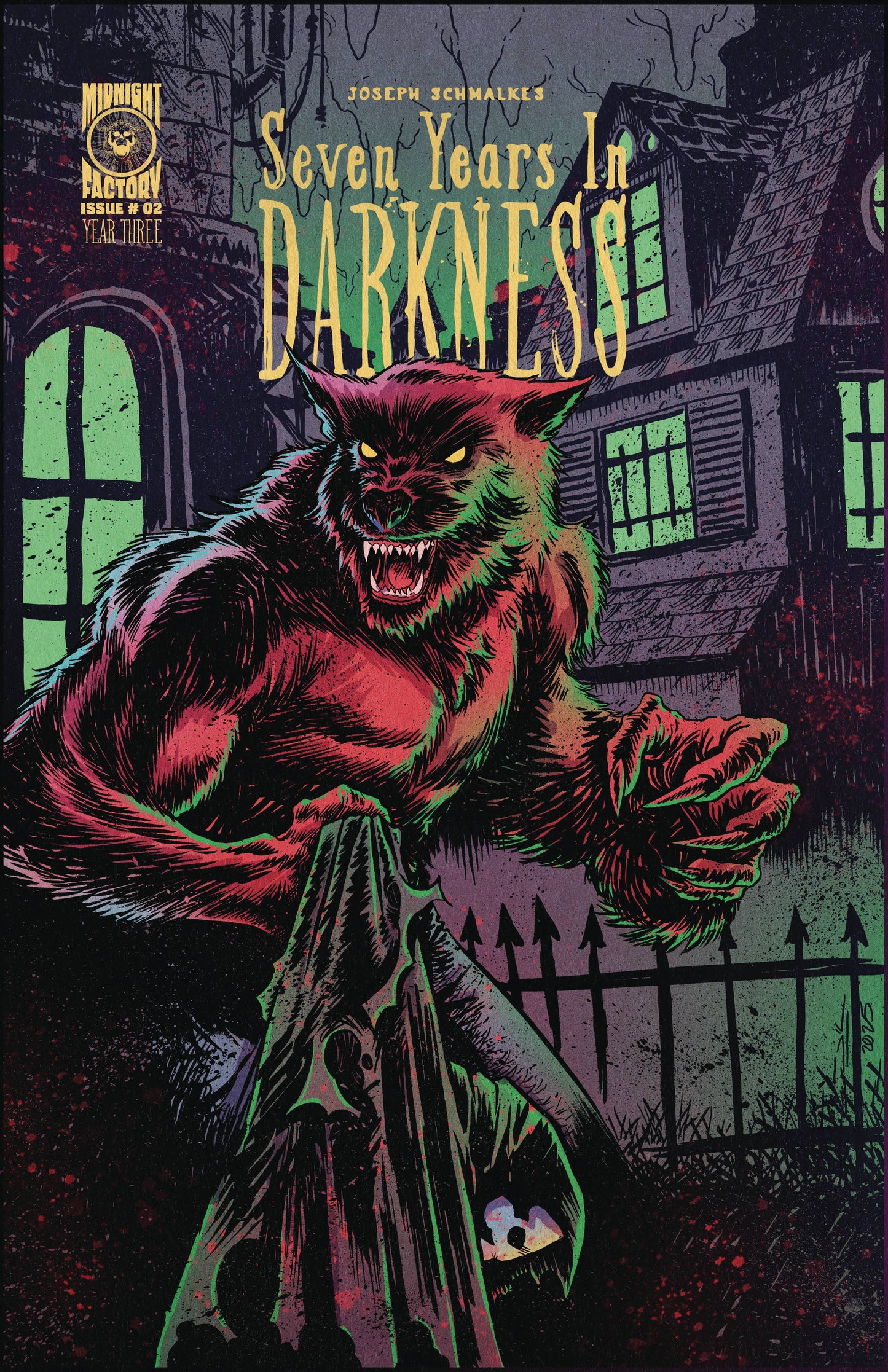 SEVEN YEARS IN DARKNESS YEAR THREE #2 CVR C 10 COPY INCV (C: