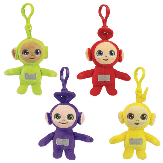 TELETUBBIES 4IN CHEEBEE PLUSH CLIP-ON 12PC ASST PDQ (NET) (C