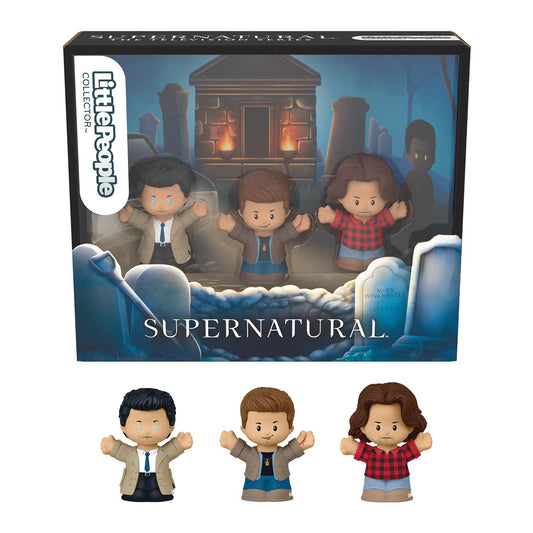 LITTLE PEOPLE COLL SUPERNATURAL 3PK FIG (Net) (C: 1-1-2)