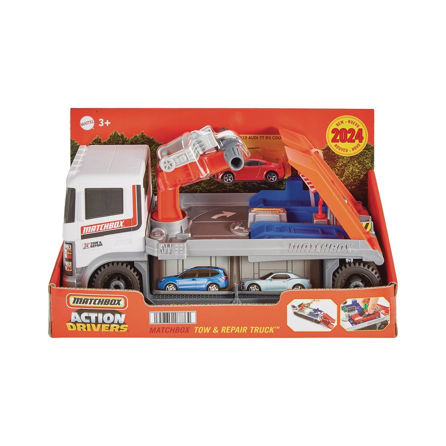 MBX TOW & REPAIR TRUCK PLAYSET (NET) (C: 1-1-2)