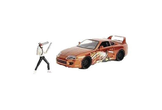 CHAINSAW MAN 1995 TOYOTA SUPRA 1/24 DIE-CAST VEHICLE (NET) (