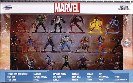 MARVEL 1.65IN NANO METALFIGS 20PK W3 (NET) (C: 1-1-2)