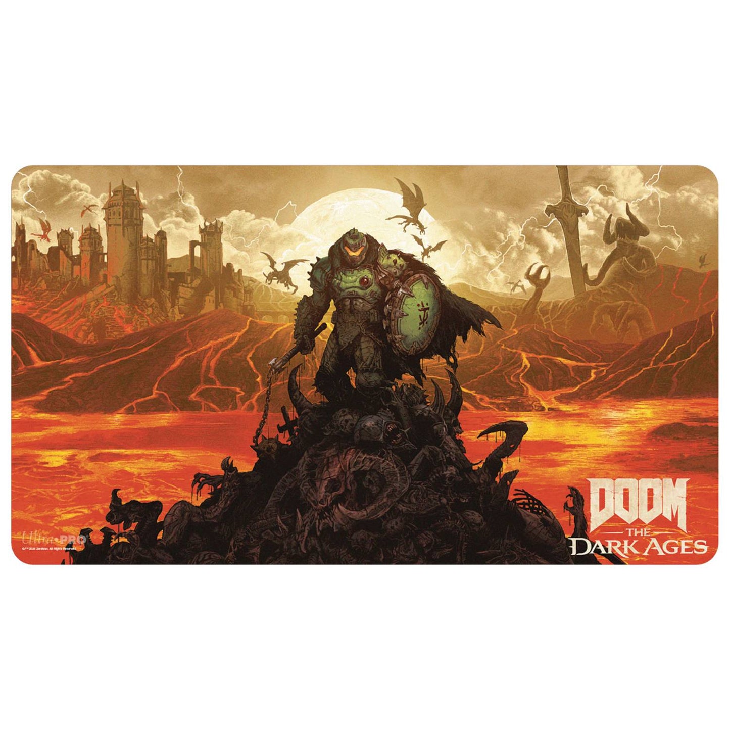 DOOM PLAYMAT 2 FOR BETHESDA (NET) (C: 1-1-2)