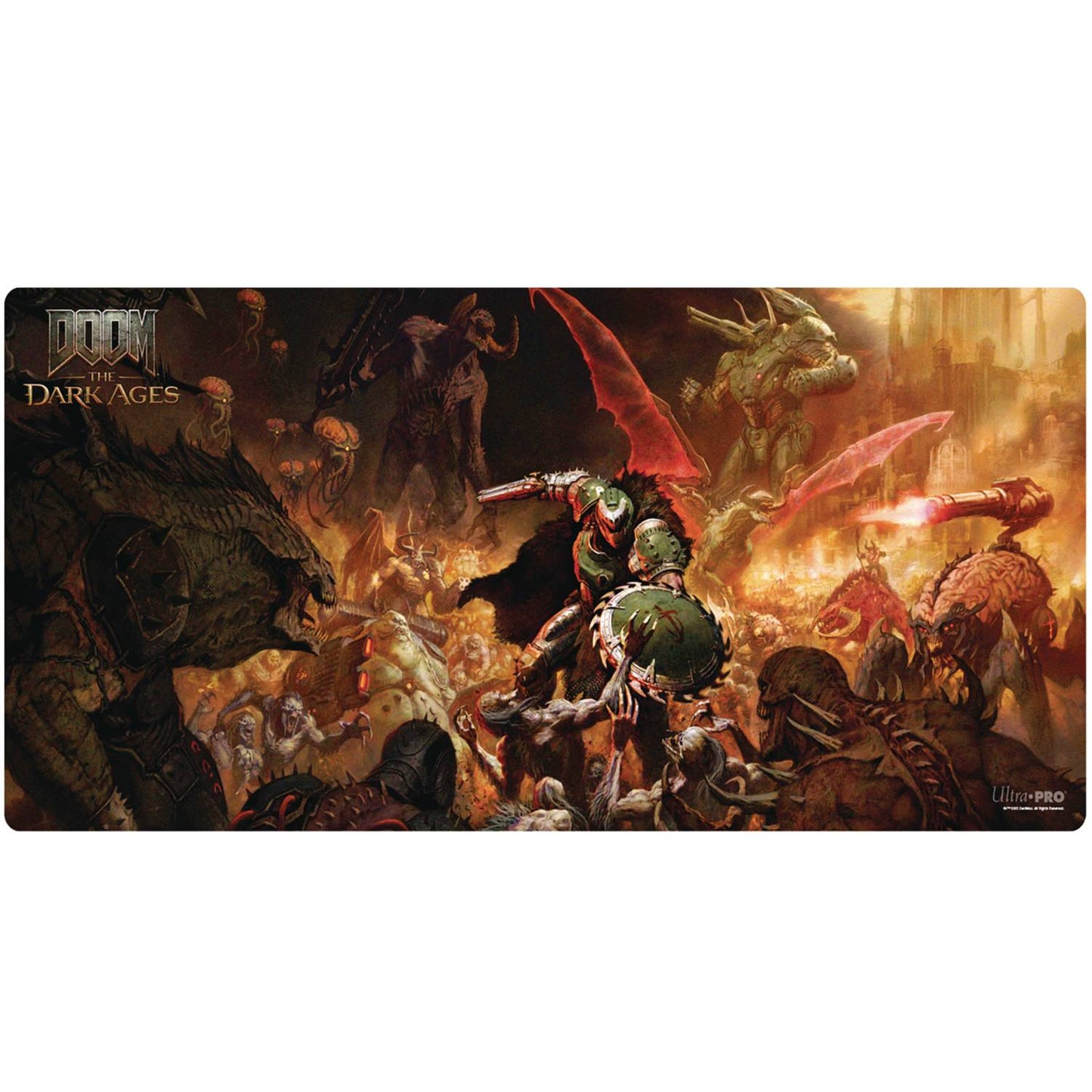 DOOM EXTENDED PLAYMAT 1 FOR BETHESDA (NET) (C: 1-1-2)