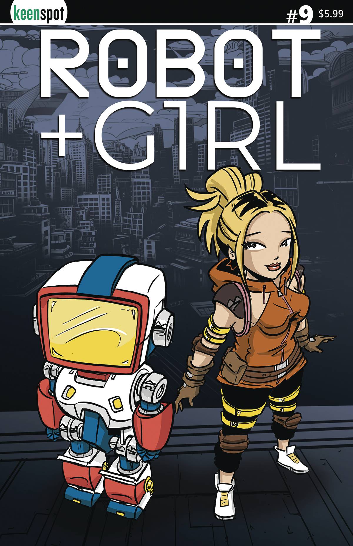 ROBOT + GIRL #9 CVR A DYNAMIC DUO