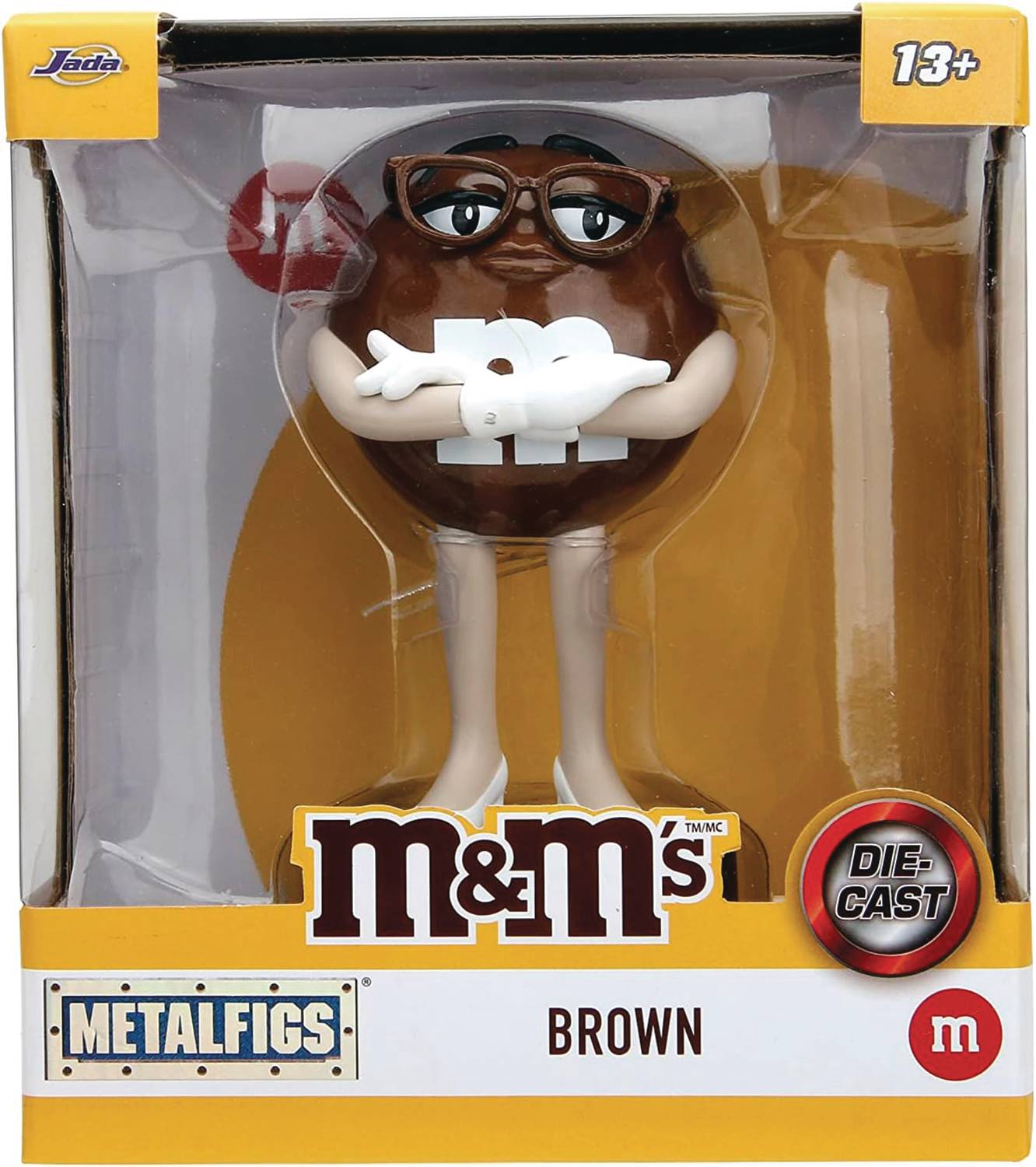 M&MS BROWN 4IN DIE-CAST FIGURE (NET) (C: 1-1-2)